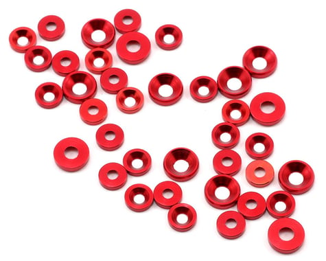 JQRacing Full Color Washer Kit (Red)