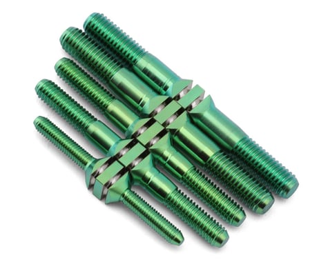 J&T Bearing Co. XRAY XB8/XB8E '23 Titanium "Milled'' Turnbuckles (Green)