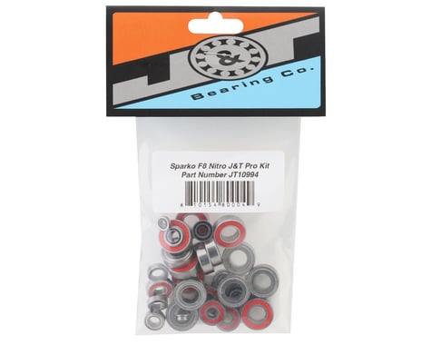 J&T Bearing Co. Sparko F8 Nitro Ball Bearing Kit (Pro Kit)