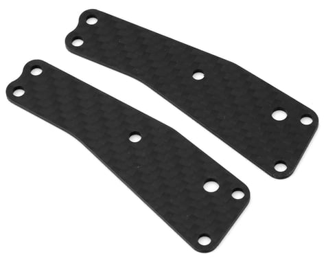 J&T Bearing Co. Associated RC8T4 Carbon Fiber Upper Arm Inserts (2)