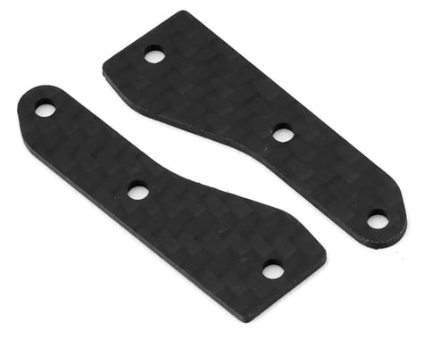 J&T Bearing Co. Associated RC8B4 Carbon Fiber Upper Arm Inserts (2)