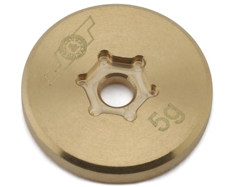 J&T Bearing Co. Stackable Universal Brass Chassis Weight (5g)