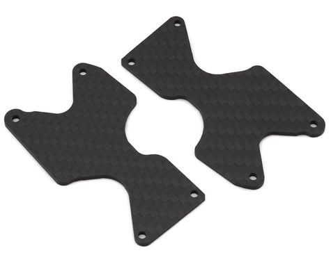 J&T Bearing Co. Associated RC8B4.1 Carbon Rear Arm Inserts (2)