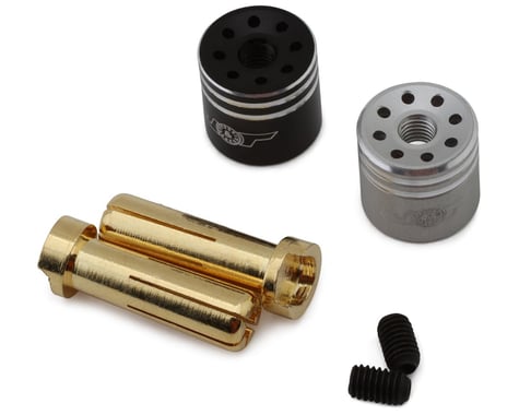 J&T Bearing Co. Heatsink locking 5mm Bullet Plug "EZ Grips" (2)