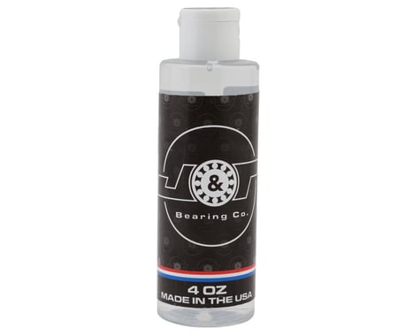 J&T Bearing Co. 100% Silicone Shock Oil (4oz) (300cst/27wt)