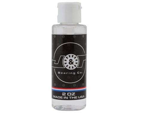 J&T Bearing Co. 100% Silicone Differential Oil (2oz) (2,000cst)