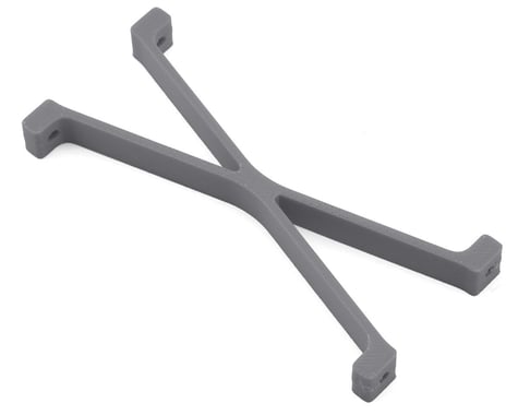 J&T Bearing Co. Sprint Car J&T Top Wing "X" Brace (Grey)