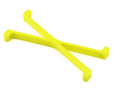 J&T Bearing Co. Sprint Car J&T Top Wing "X" Brace (Flo Yellow)