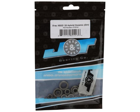 J&T Bearing Co. Xray XB2D '25 Bearing Kit (Hybrid Ceramic)