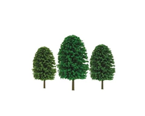 JTT Scenery Super Scenic Tree, Evergreen 3-4" (24)