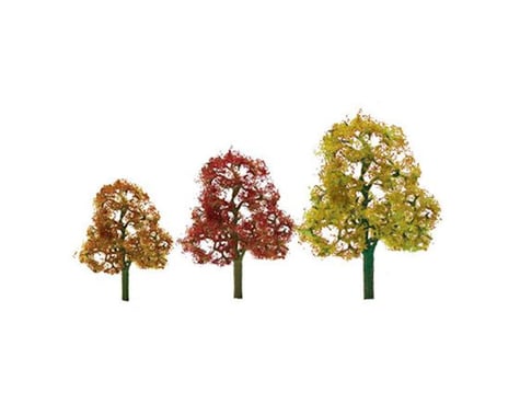 JTT Scenery Premium Tree, Autumn Deciduous 4.5-4" (2)