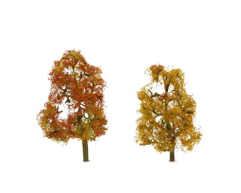 JTT Scenery Premium Tree, Autumn Sycamore 3.5-4" (2)