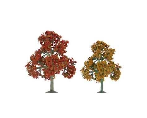 JTT Scenery Super Scenic Tree, Autumn Deciduous 3.5-4" (4)