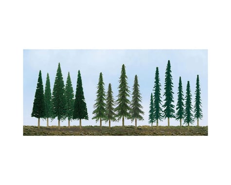 JTT Scenery Super Scenic Tree, Evergreens 2.5-6" (45)