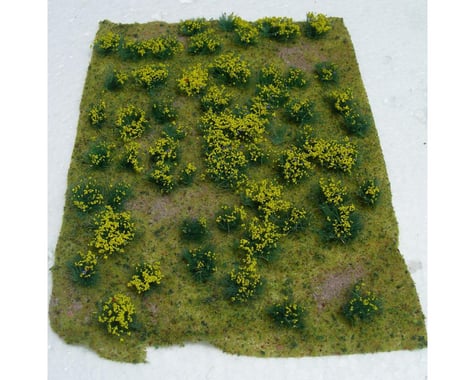 JTT Scenery Flowering Meadow, Yellow 5x7" Sheet
