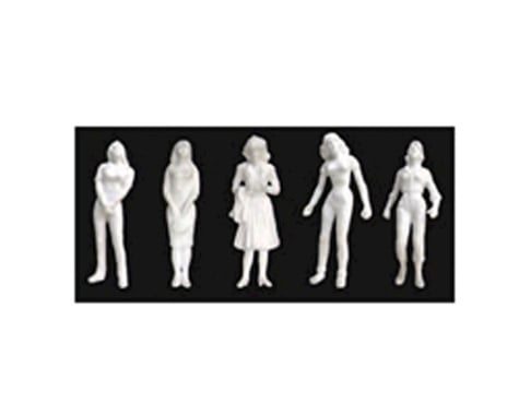 JTT Scenery 1:24 Female Figures, White (3)