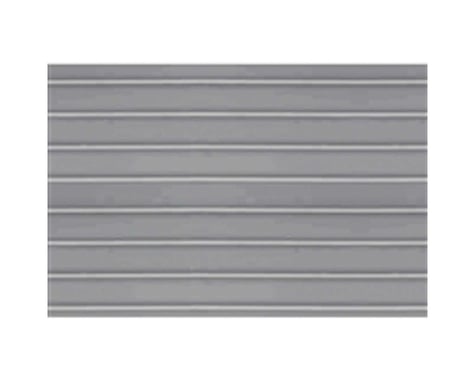 JTT Scenery 1:100 Ribbed Roofing Sheet, 7.5"x12" (2)