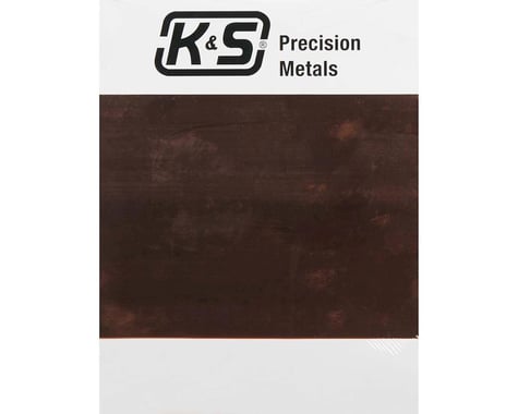 K&S Engineering 6532 Copper Sheet .013 8x10" (1)