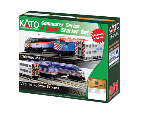 Kato N MP36PH Commuter Starter Set, VRE
