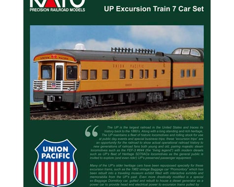 Kato N Passenger Set, UP/Excursion Train (7)