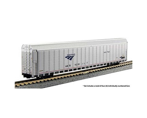 Kato N Aluminum Autorack, Amtrak/Phase V #3 (4)
