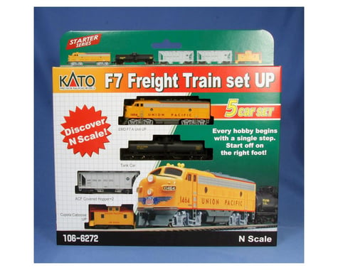 Kato N F7A w/DCC Freight Set, UP