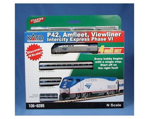Kato N P42/Amfleet/Viewliner Set,AMTK/Intercity PhVI(4)