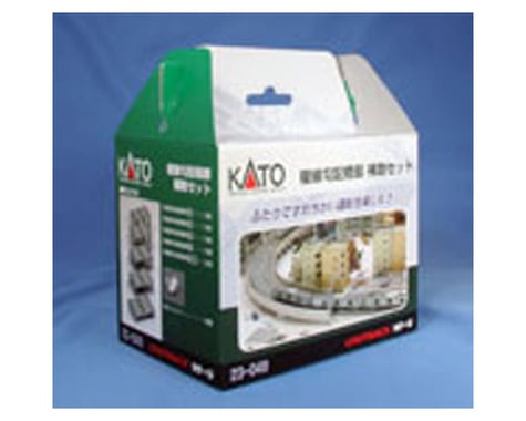Kato N Double Track Incline Auxiliary Pier Set