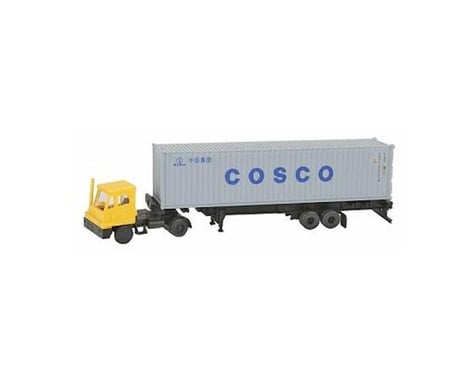 Kato N Yard Tractor w/40' Container, Cosco