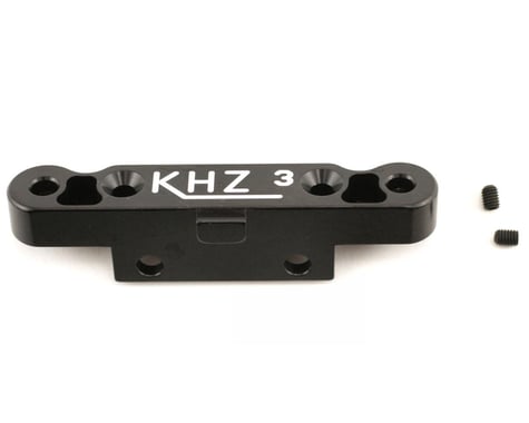King Headz Mugen MBX5 Rear Toe-In Plate (3°) (Black)