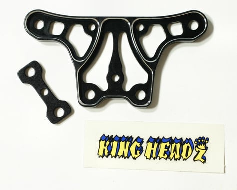 King Headz Jammin X1-CR/X1-CRT Upper Steering Plate (Black)