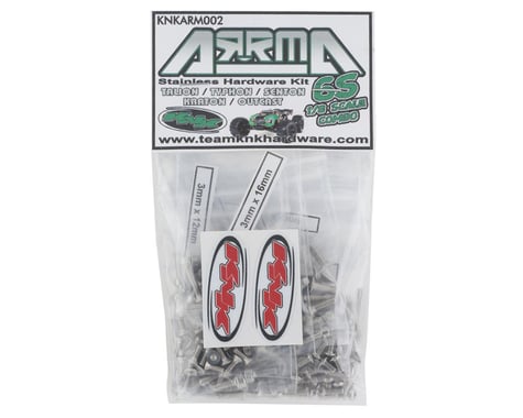 Team KNK Arrma 6S Stainless Hardware Kit (Talion/Typhon/Senton/Kraton/Outcast)
