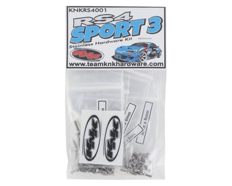Team KNK HPI RS4 Sport 3 Stainless Hardware Kit