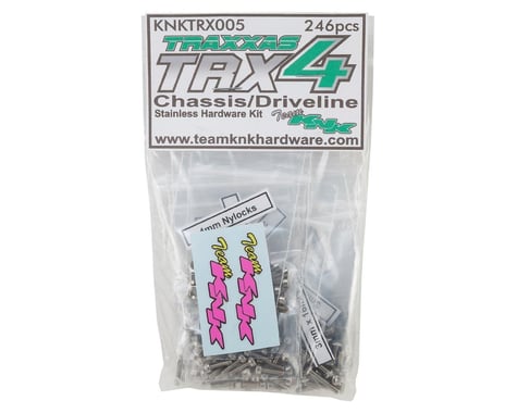 Team KNK Stainless Chassis & Driveline Screw Kit for Traxxas TRX-4 (246)