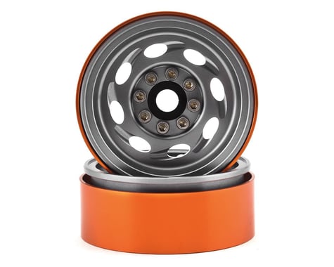 Team KNK Cyclone 1.9 Aluminum Beadlock Wheel (Natural) (2)