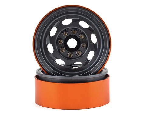 Team KNK Cyclone 1.9 Aluminum Beadlock Wheel (Grey) (2)