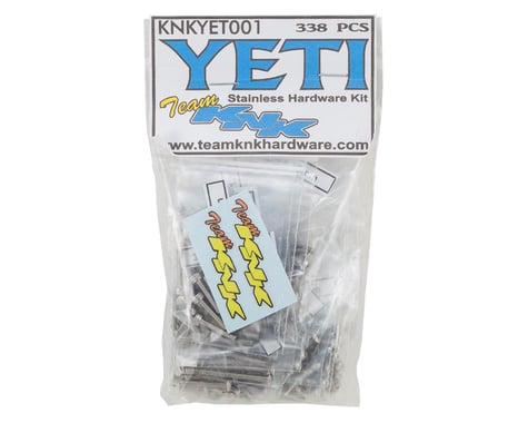 Team KNK Axial Yeti Stainless Hardware Kit (338)