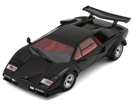 Kyosho 1/18 Lamborghini Countach Quattrovalvole Diecast Model (Black)