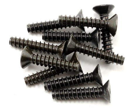 Kyosho 4x20mm Self Tapping Flat Head Phillips Screw (10)