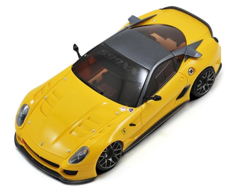 Kyosho MR-03W-MM ARR Mini-Z Chassis Set w/Ferrari 599XX Body (Yellow)