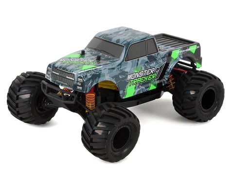 Kyosho Monster Tracker T1 ReadySet 1/10 RTR 2WD Electric Truck (Grey/Green)