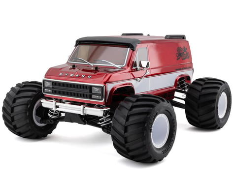 Kyosho Fazer Mk2 Mad Van VE 1/10 4WD Readyset Brushless Monster Truck (Red)