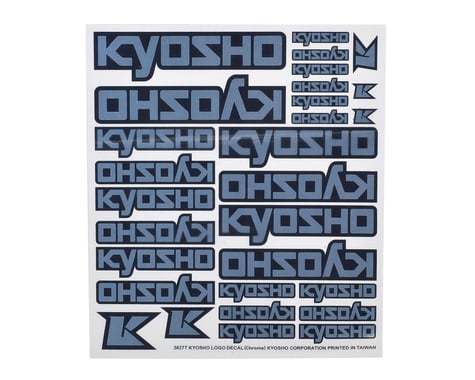 Kyosho Logo Decal (Chrome)