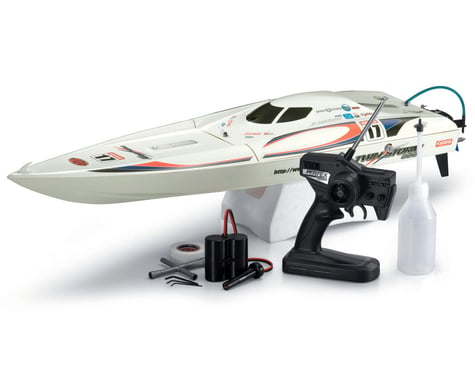 Kyosho  & DENT: Kyosho GP Twinstorm 800 VE36 Readyset Nitro Boat w/GXR15MR Engine