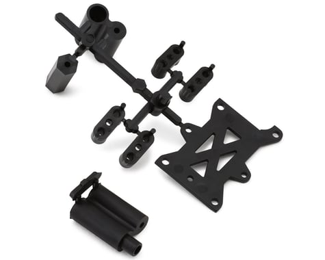 Kyosho Plastic Fuel Tank Stay & Servo Tray Parts Set (TKI3/TKI4)