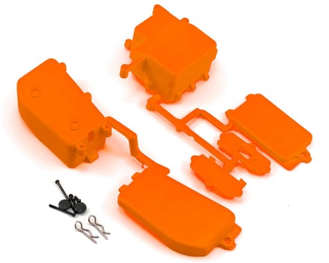 Kyosho MP9 TKI3 Battery & Receiver Box Set (Orange)