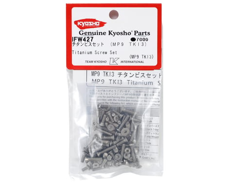 Kyosho Titanium Screw Set (TKI3/TKI4)