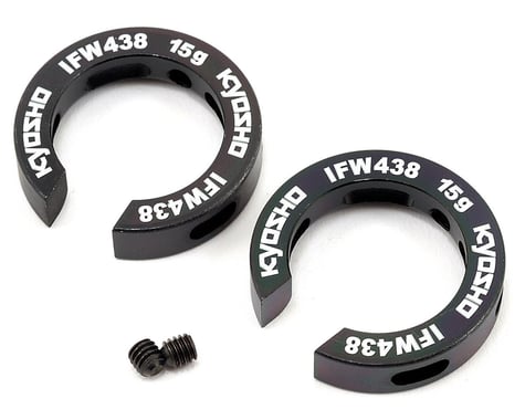 Kyosho Rear Hub Carrier Weight Set (15g) (2)