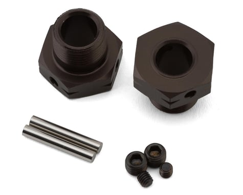 Kyosho MP10 TKI2 17mm Wide Wheel Hubs (Gunmetal) (2)