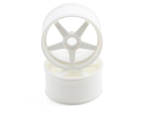 Kyosho 17mm Hex Inferno GT 5-Spoke Wheel Set (2) (White)